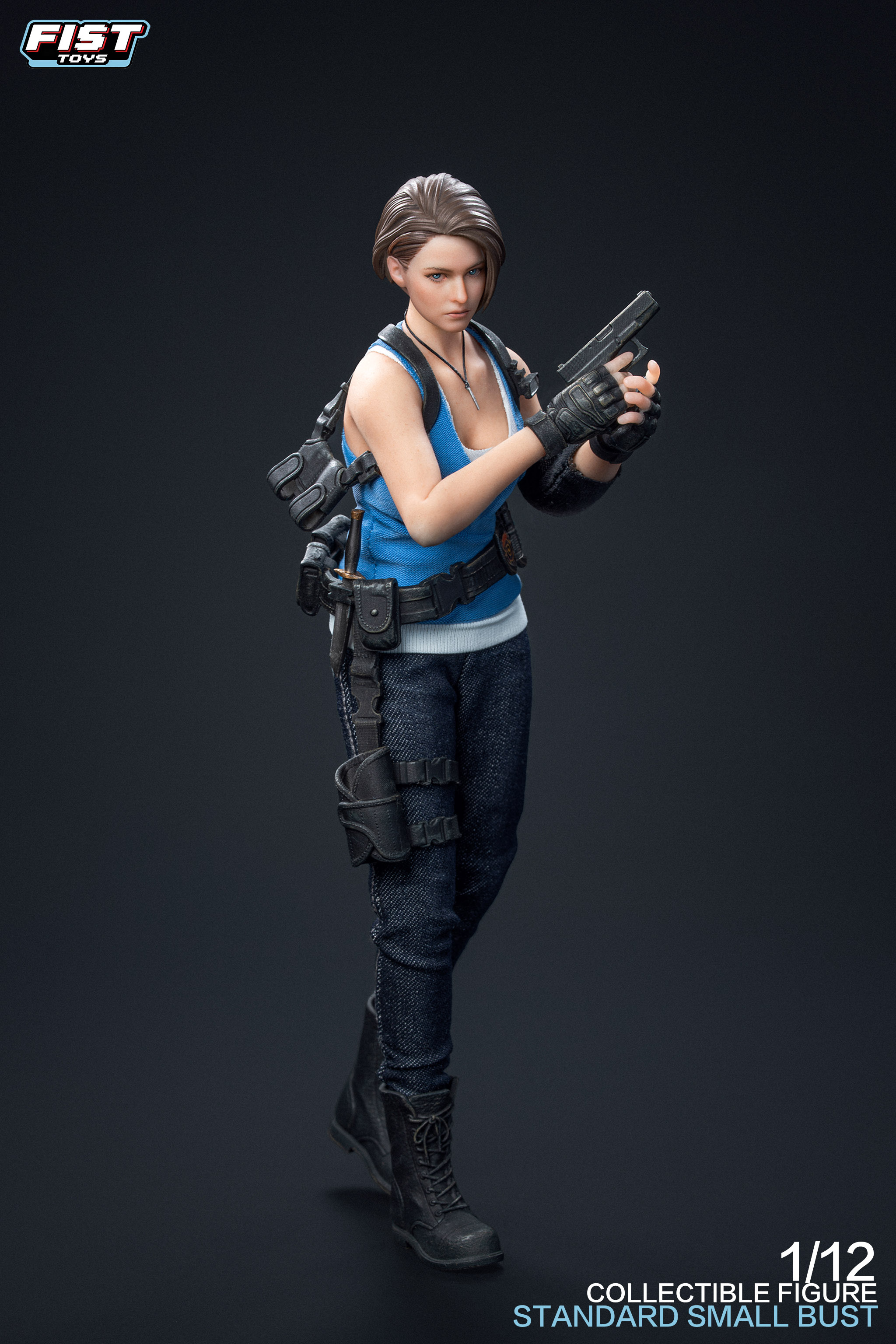 (預訂) Fist Toys FIST-002D 1/12 Doomsday Female Cop 標準版 Medium Breast Ver.