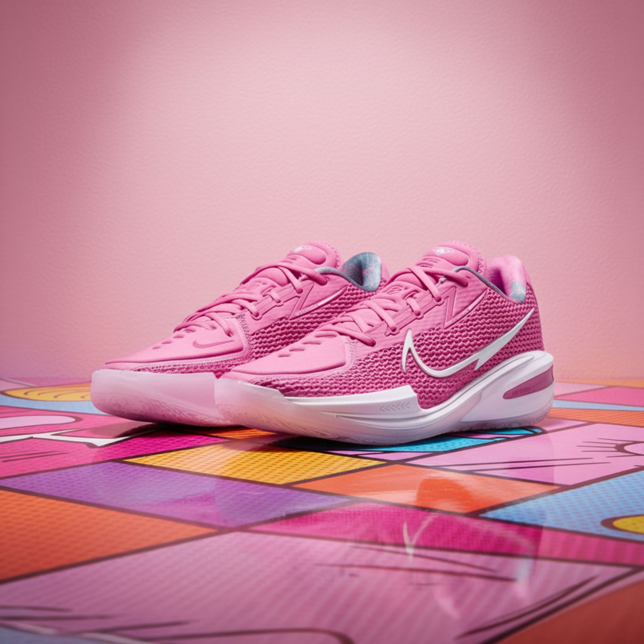 NICEDAY 代購 Nike Air Zoom GT Cut 1 乳癌 粉 白 運動鞋 實戰 CZ0176-600