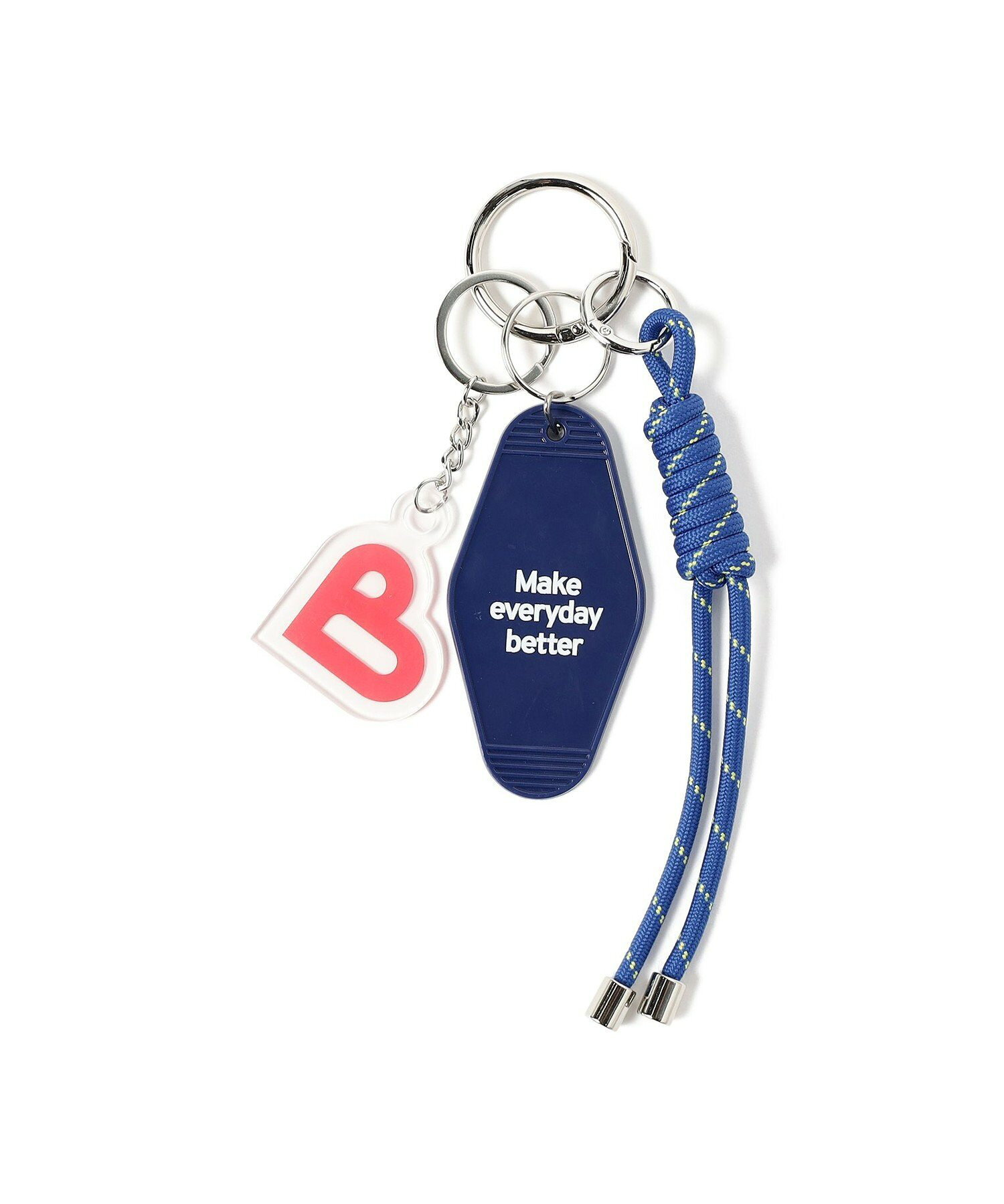 2026SS BEAMS B-HEART LOGO CHARM 三合一 掛繩 鑰匙圈 吊飾 現貨