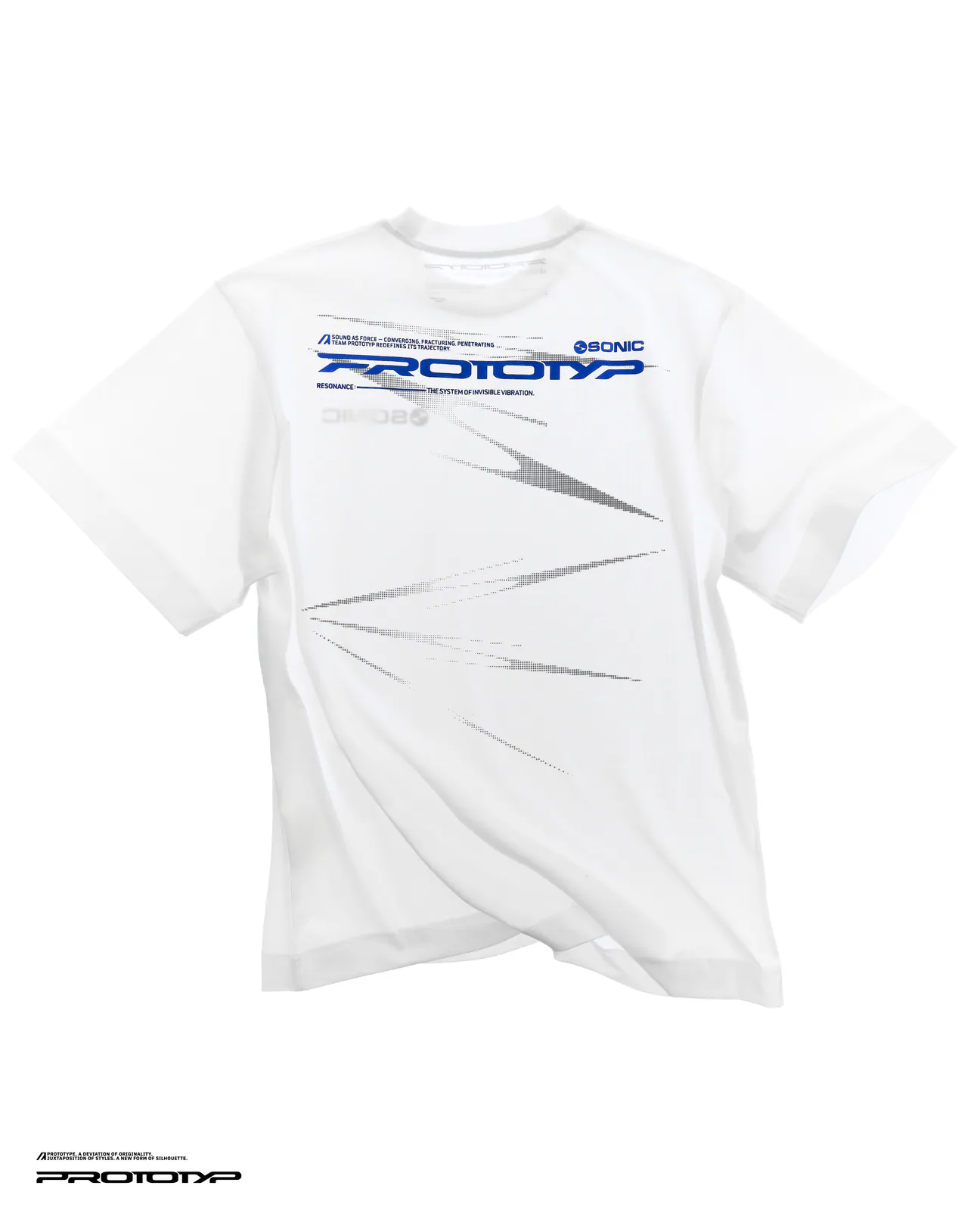 PROTOTYP｜PTP-26S-GT-002 SONIC Resonance Shirt "White"