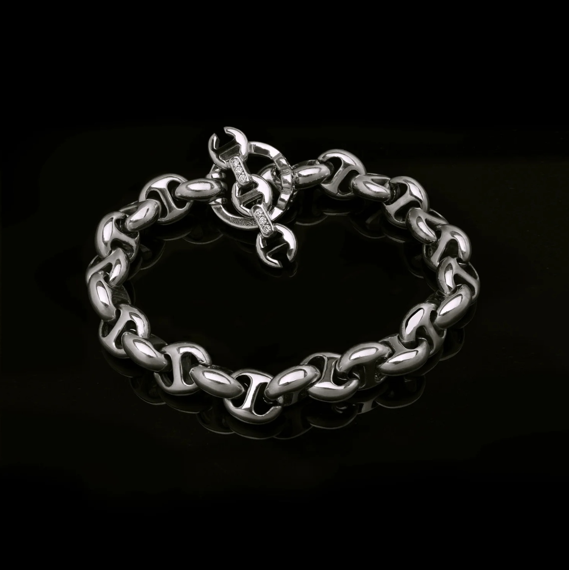 HB061 10MM OPEN-LINK BRACELET