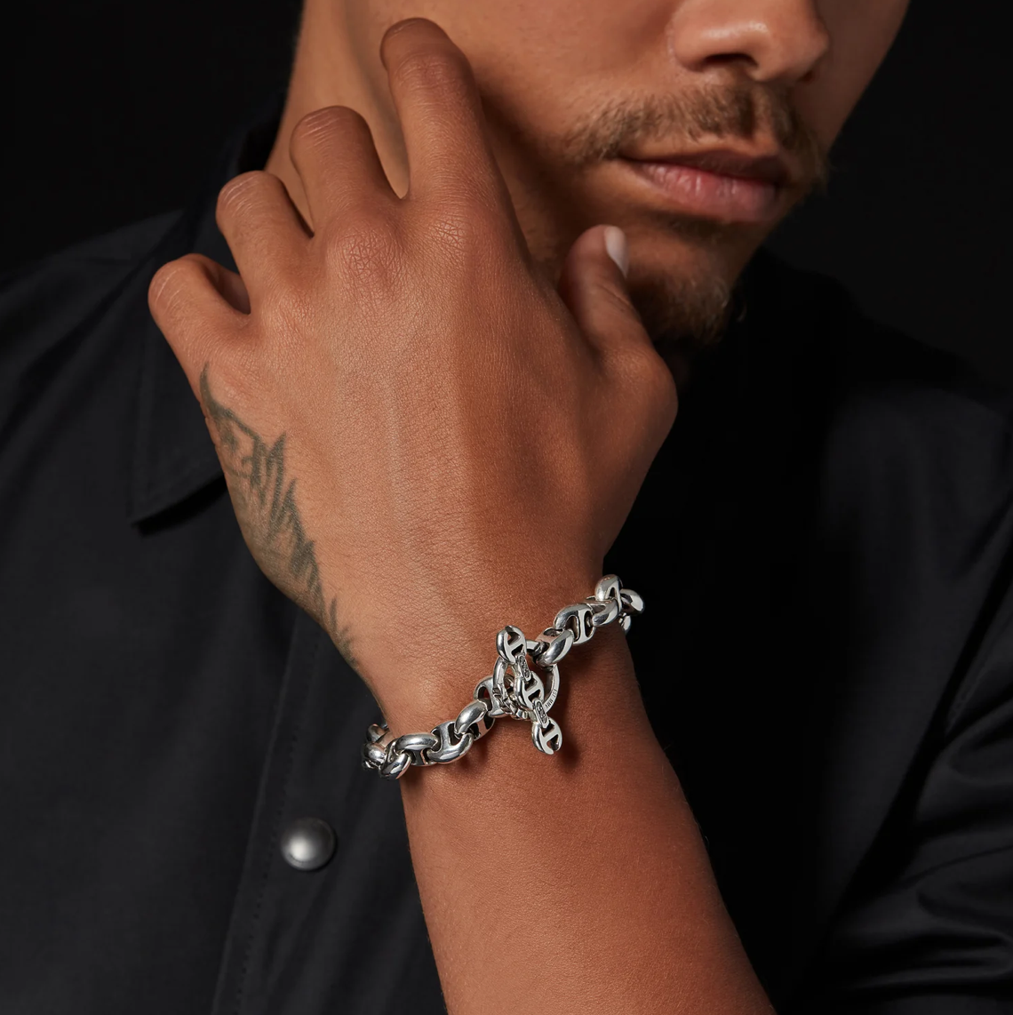 HB061 10MM OPEN-LINK BRACELET