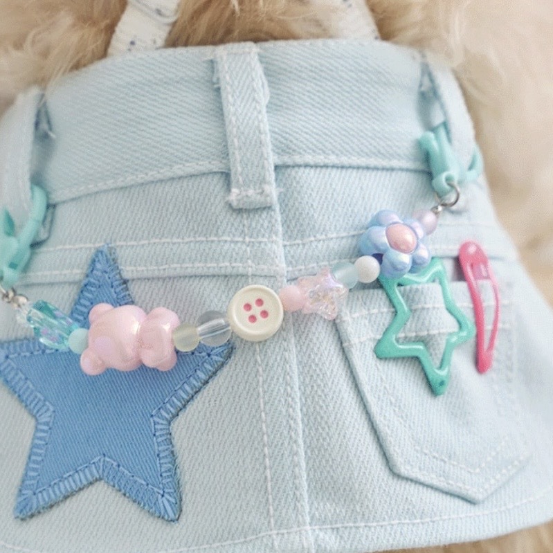 Candy Pop Overall Skirt｜糖果汽水吊帶裙 Soda Blue 蘇打藍 It’s