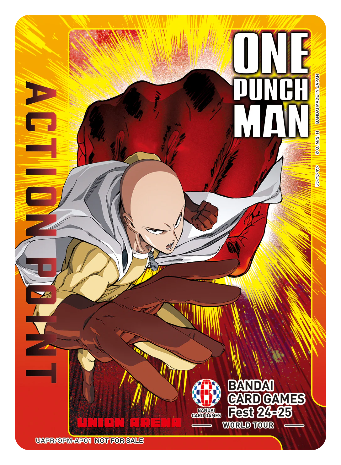 BANDAI CARD GAMES Fest 24-25 World Tour 到場紀念品 - UAPR/OPM-AP01 ACTION POINT