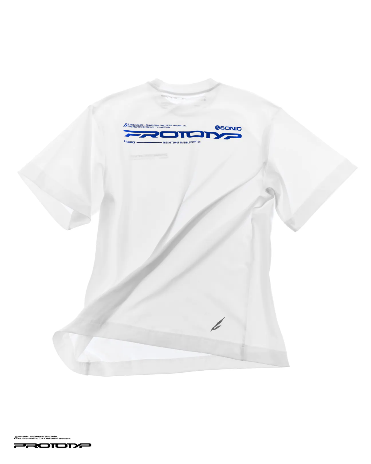 PROTOTYP｜PTP-26S-GT-003 SONIC Logo Shirt "White"