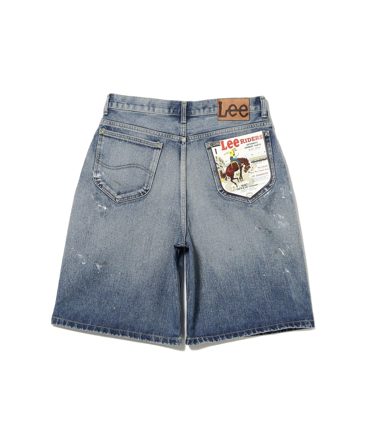 2026SS BEAMS LEE 別注 WIDE DENIM SHORTS 聯名 日本製 牛仔 七分 短褲 現貨 11251226060