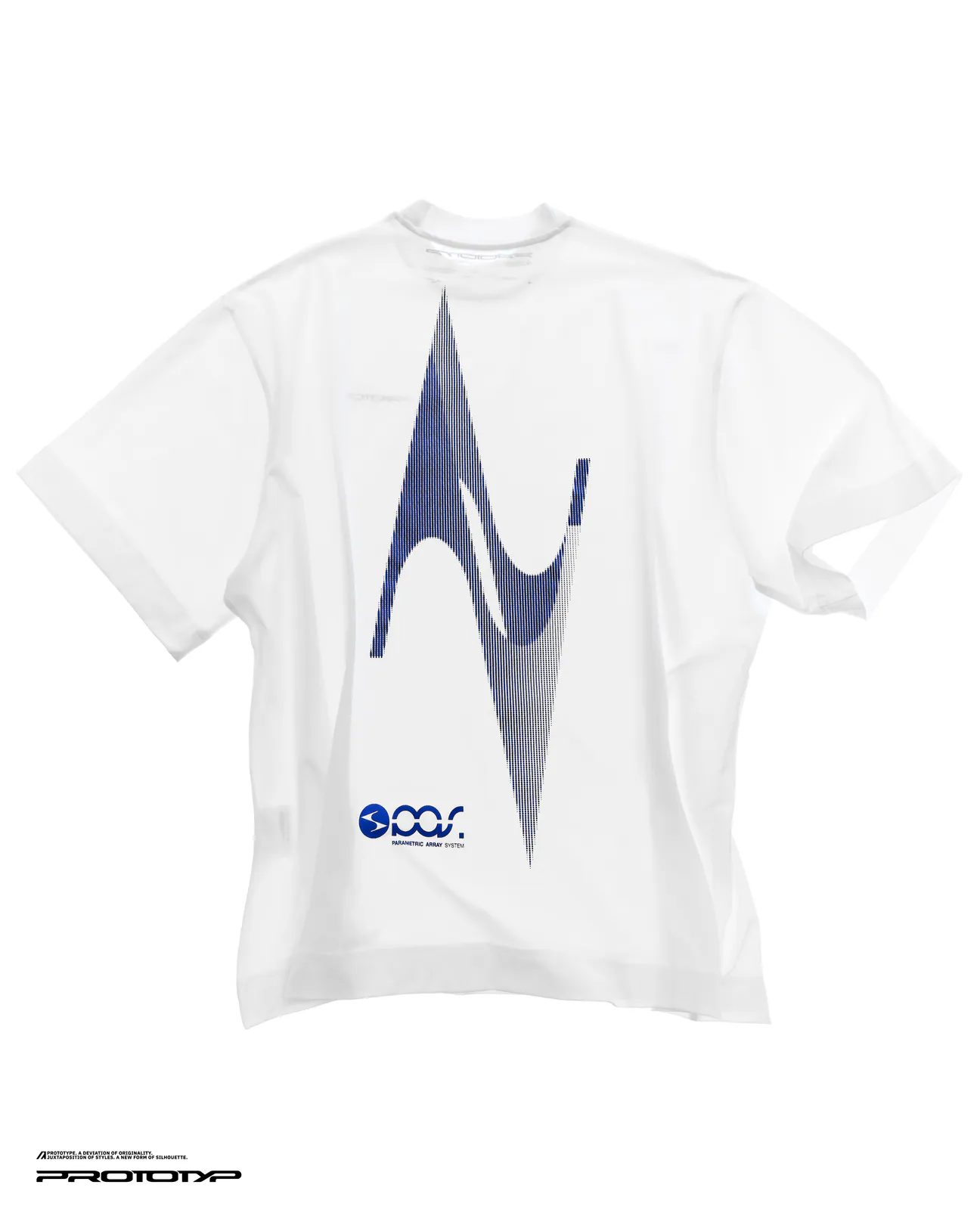 PROTOTYP｜PTP-26S-GT-004 SONIC Parametric Array Shirt "White"
