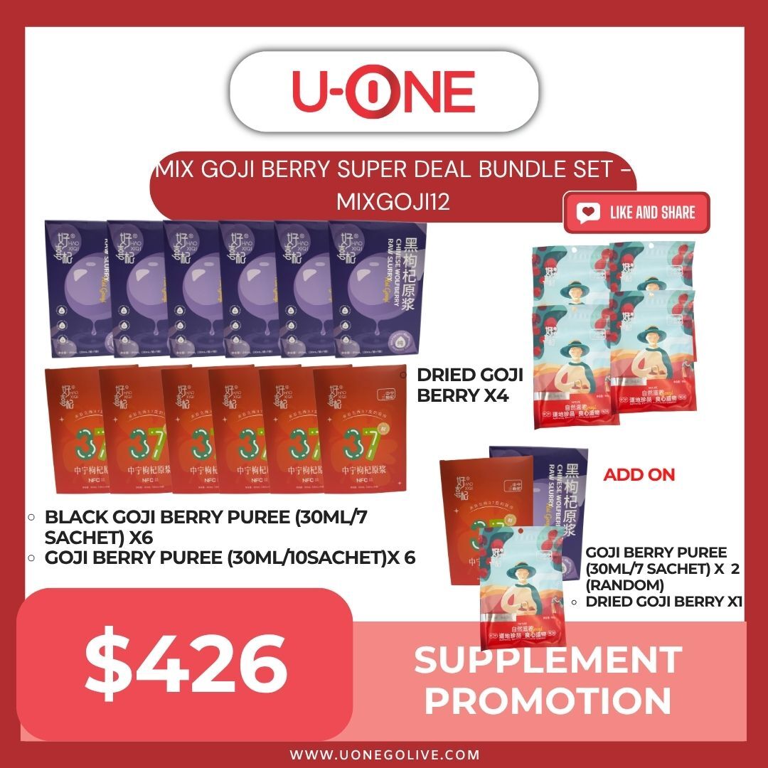 MIX GOJI BERRY SUPER DEAL BUNDLE SET - MIXGOJI12