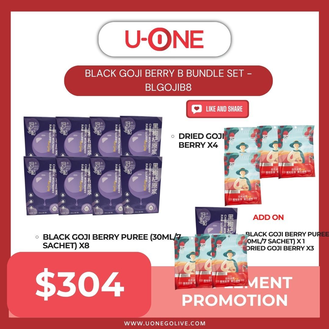 BLACK GOJI BERRY B BUNDLE SET - BLGOJIB8