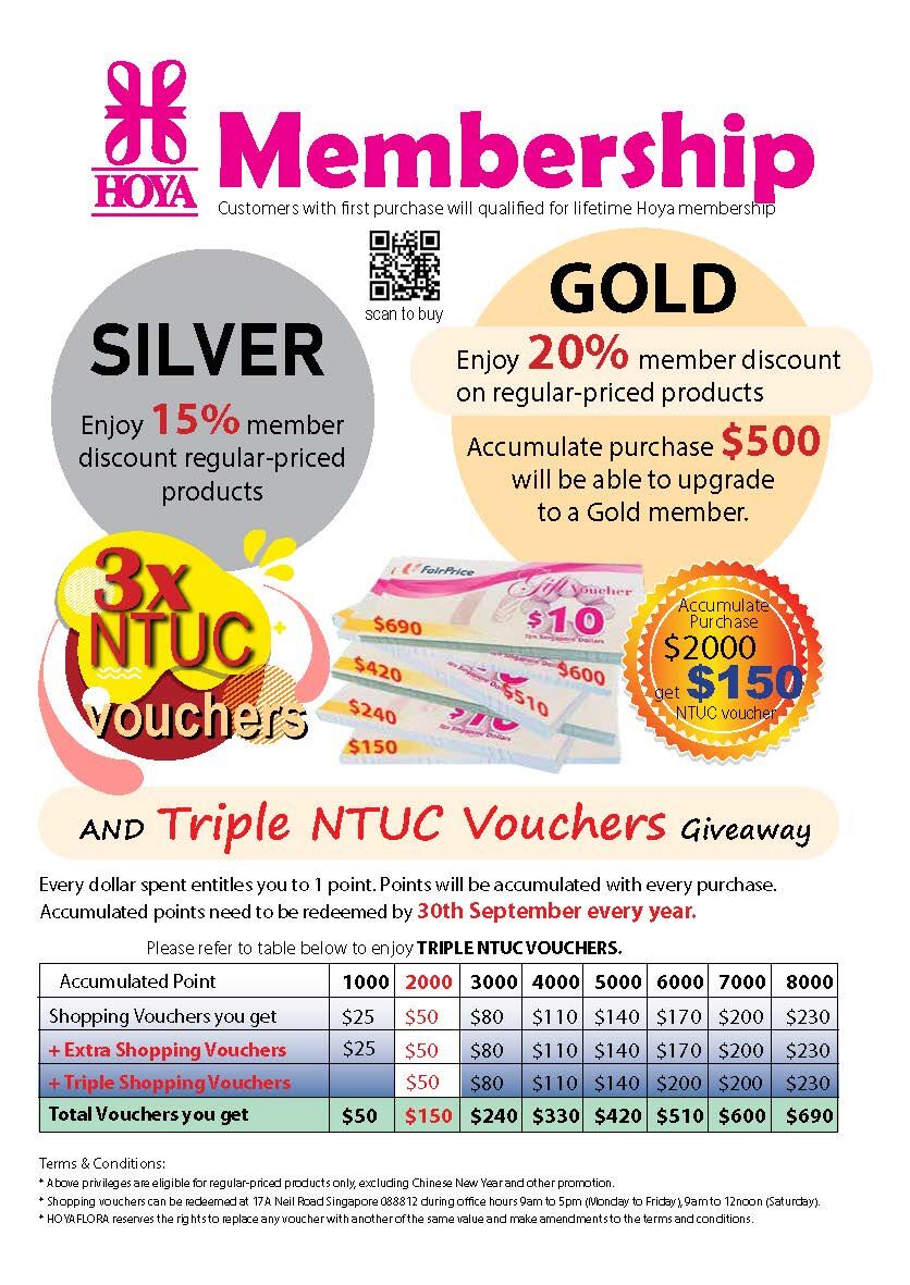 Triple NTUC vouchers