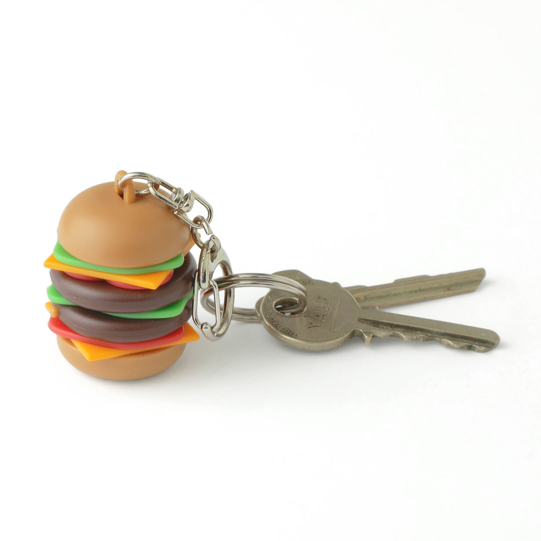 2026SS 知名文具品牌 HIGHTIDE Burger Keyring 漢堡 吊飾 鑰匙圈 現貨 HS8299