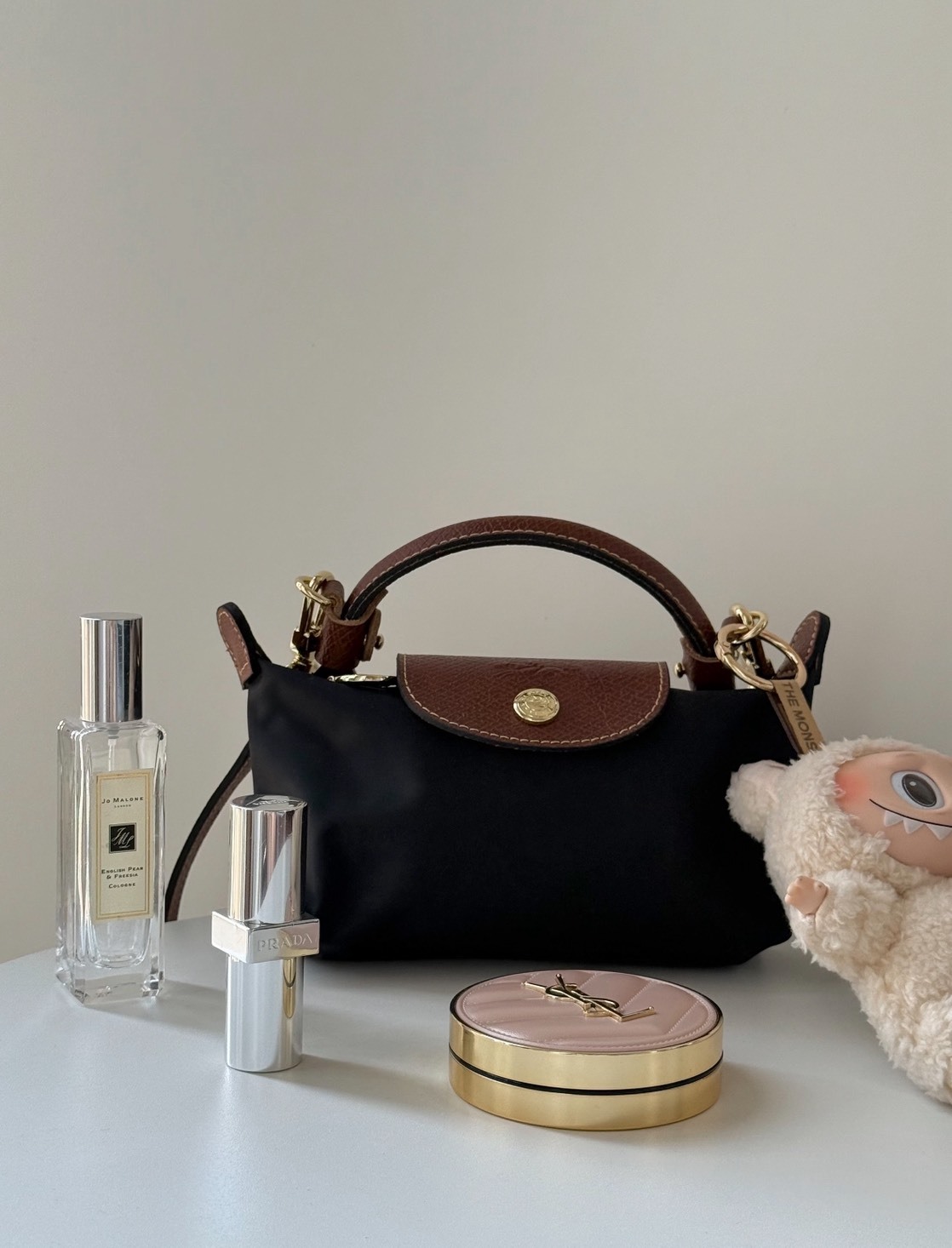 <萬用精靈包🧚🏿>Longchamp Le Pliage 迷你尼龍水餃包 / 附提把化妝包 8色