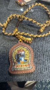 0523BR202-TIBET-BRCT-釋迦摩尼舍利子藏藥大威德金剛彩繪擦擦（B70）