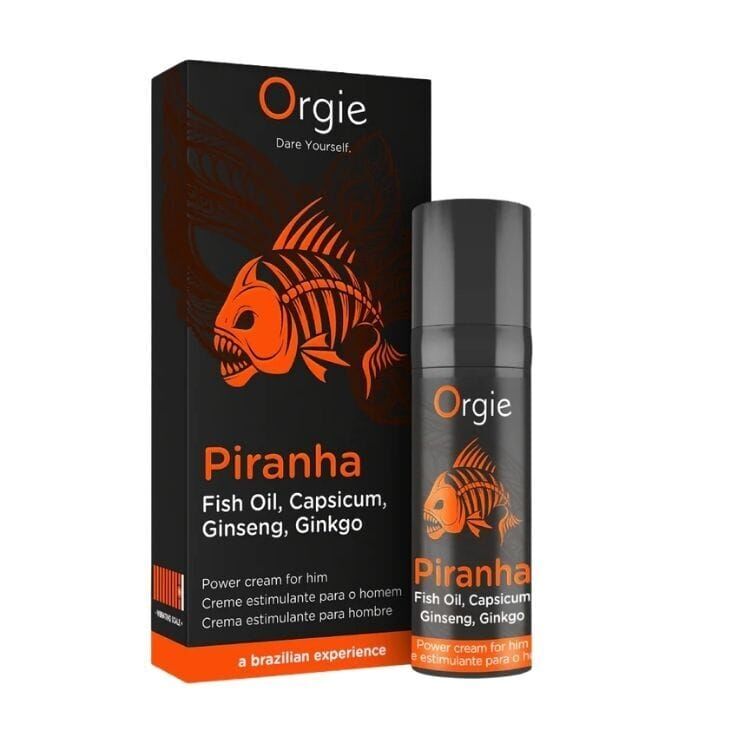 Orgie Piranha 蠻牛熱感能量增強膏 15ml