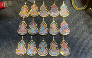 0523BR204-TIBET-BRCT-葫蘆紫唐純手繪唐卡（B83-B97）