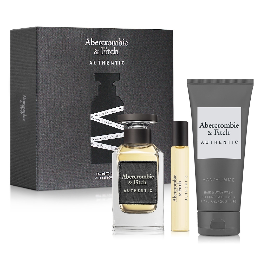 A&F 真我男淡香水3入禮盒