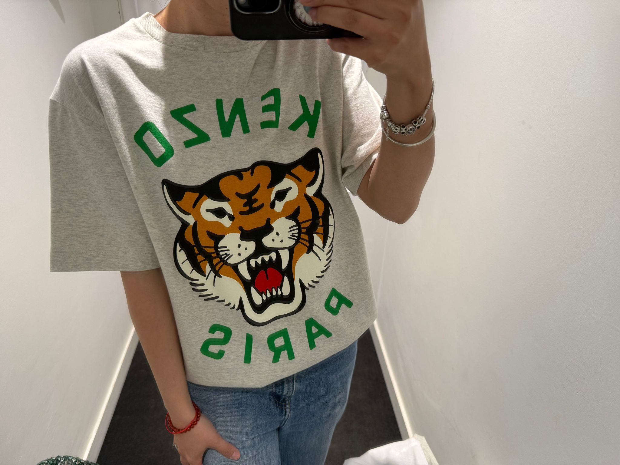 LYS01808 Kenzo 老虎頭寬鬆剪裁Tee