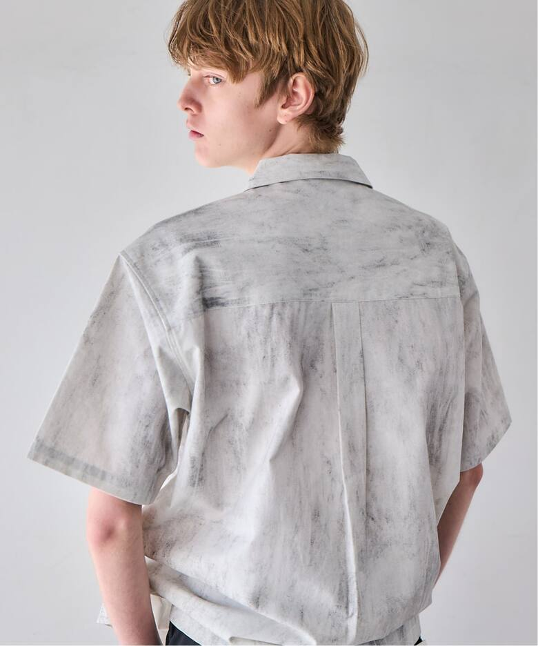2026SS 417 EDIFICE OSKR Open Collar Graphic Print S/S Shirt 短袖 水洗 襯衫 現貨 OS2601-403