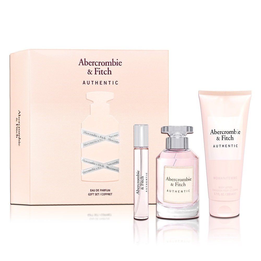 A&F 真我女淡香精3入禮盒