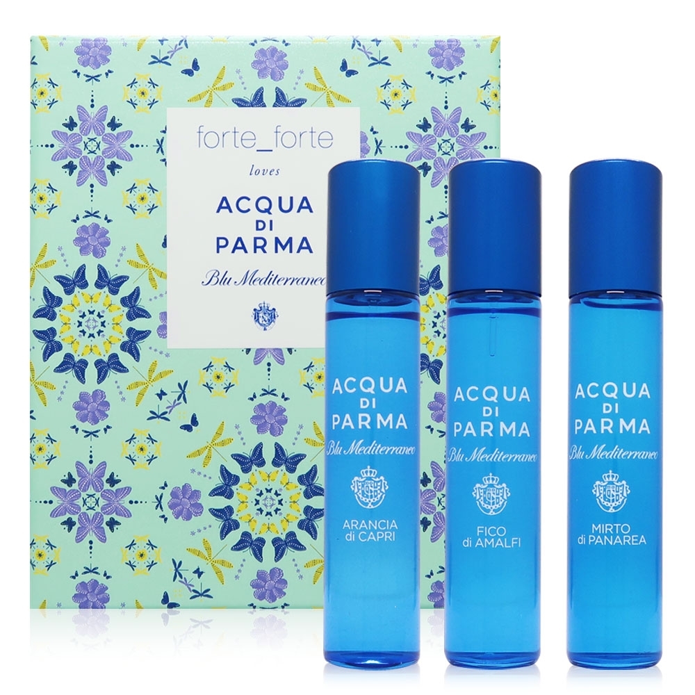 Acqua Di Parma 藍色地中海探索三入12ml淡香水禮盒