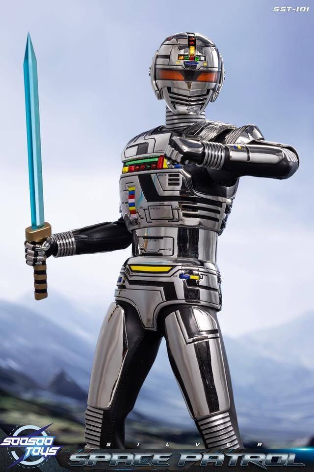 (預訂) Soosootoys SST101 1/6 scale Silver Space Patrol