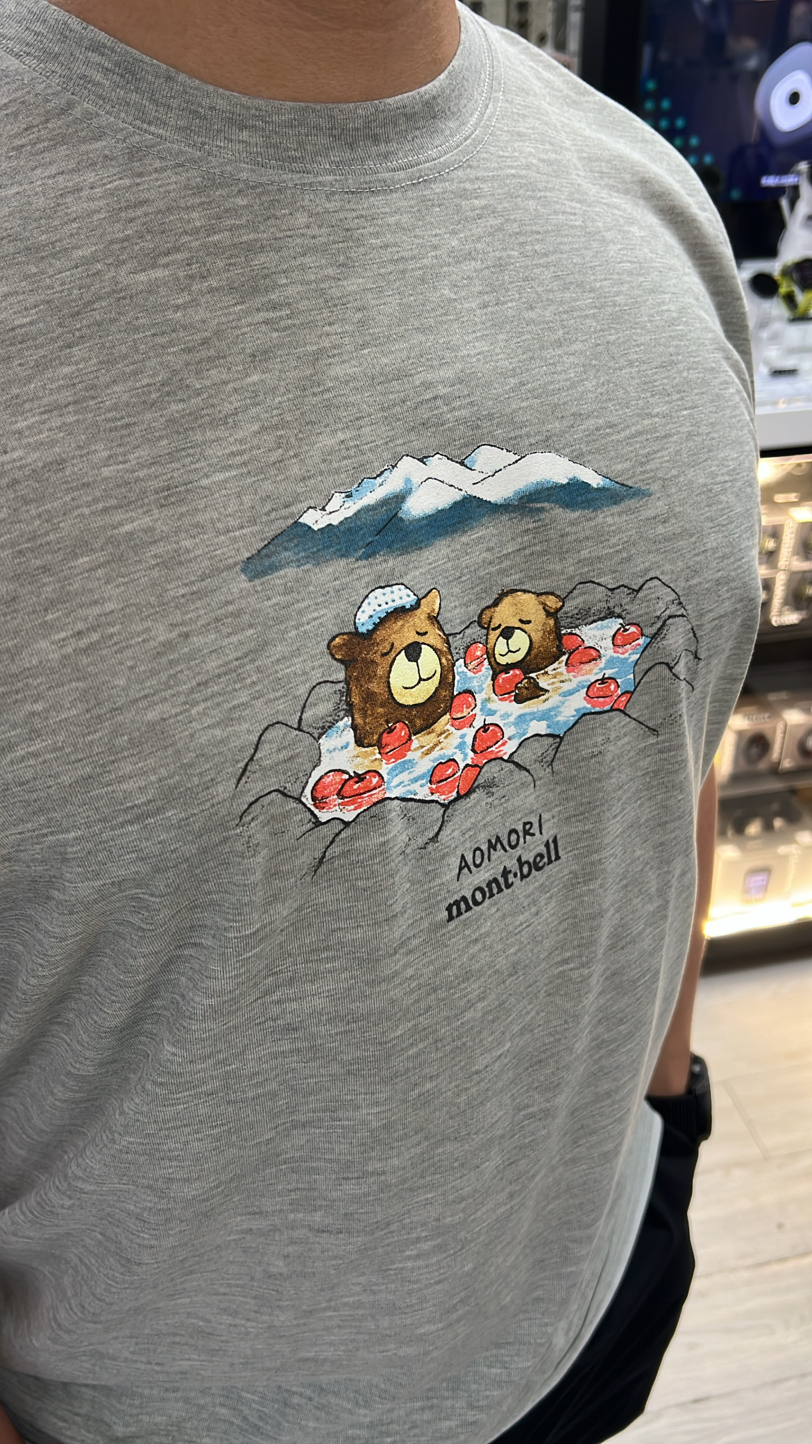 Montbell Wickron Tee Aomori #1 青森地域限透氣快乾 T-Shirt 1504581