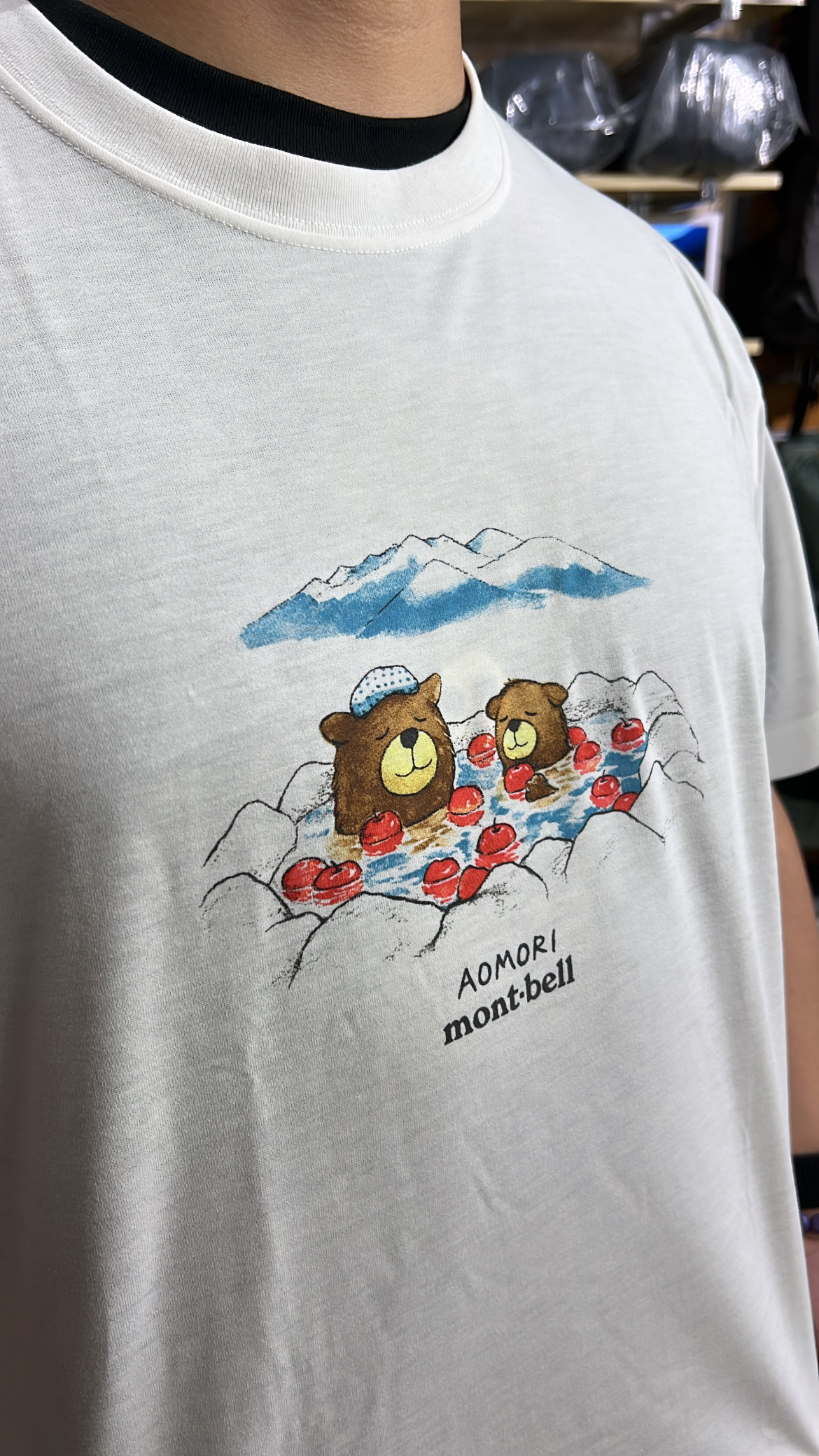 Montbell Wickron Tee Aomori #1 青森地域限透氣快乾 T-Shirt 1504581