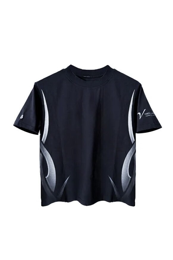 Jobdatasheet Printed Slim Fit Short Sleeve Tee D39