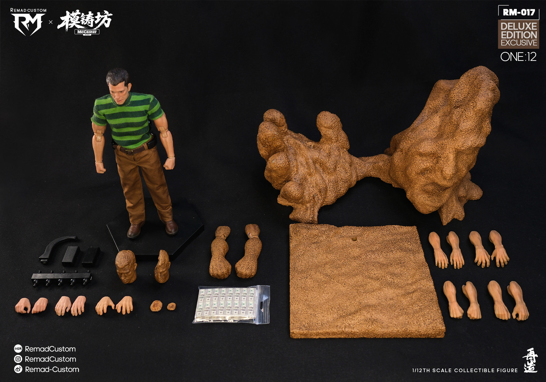 Remad RM-017DX 1/12 Scale Sand Mutant Stan DX version （現貨）