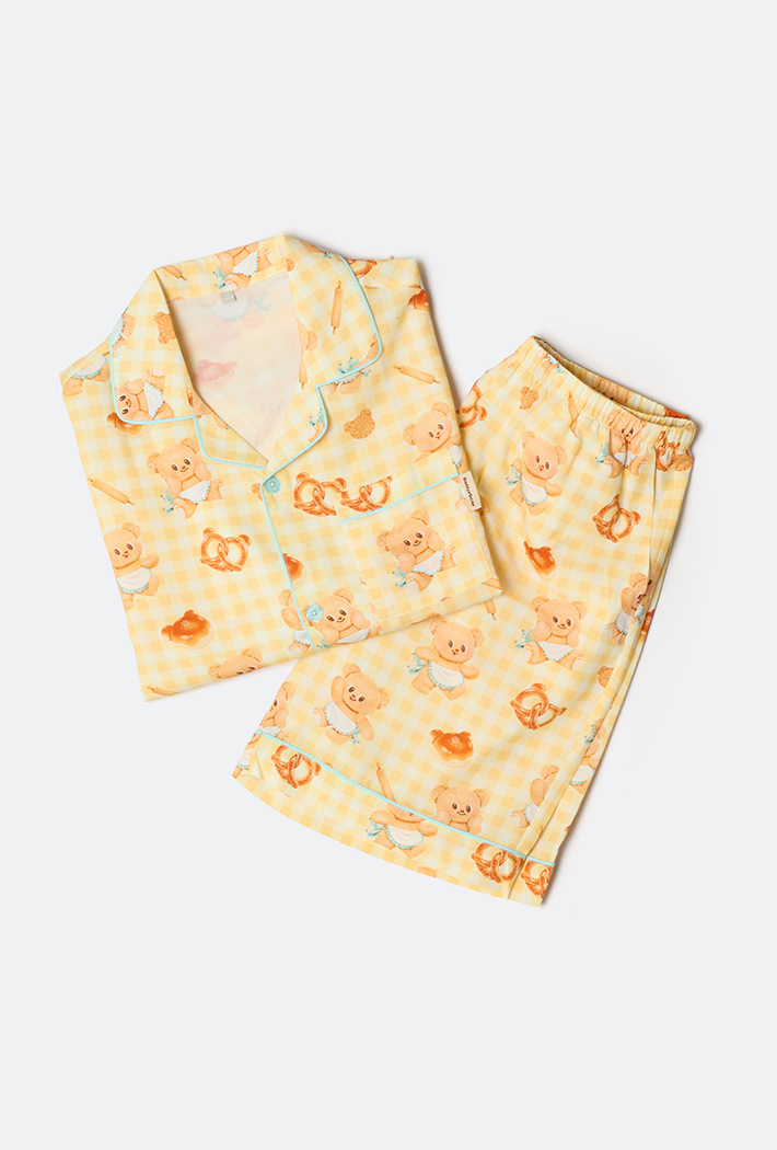 韓國代購｜SPAO x Butter Bear 短袖睡衣套裝 (2 Colours)