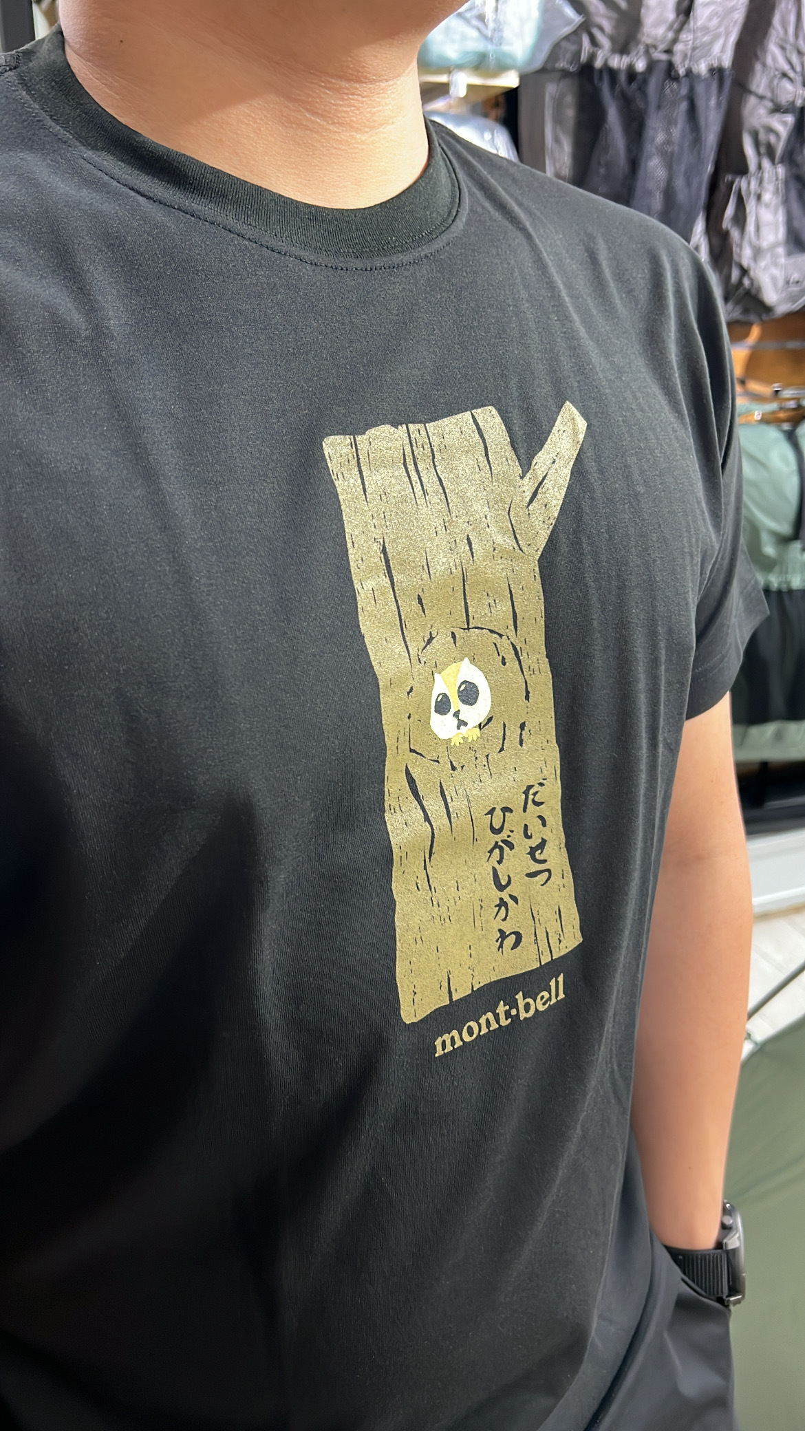 Montbell Wickron T Ezo Momonga 北海道小飛鼠地域限透氣快乾 T-Shirt 1504609