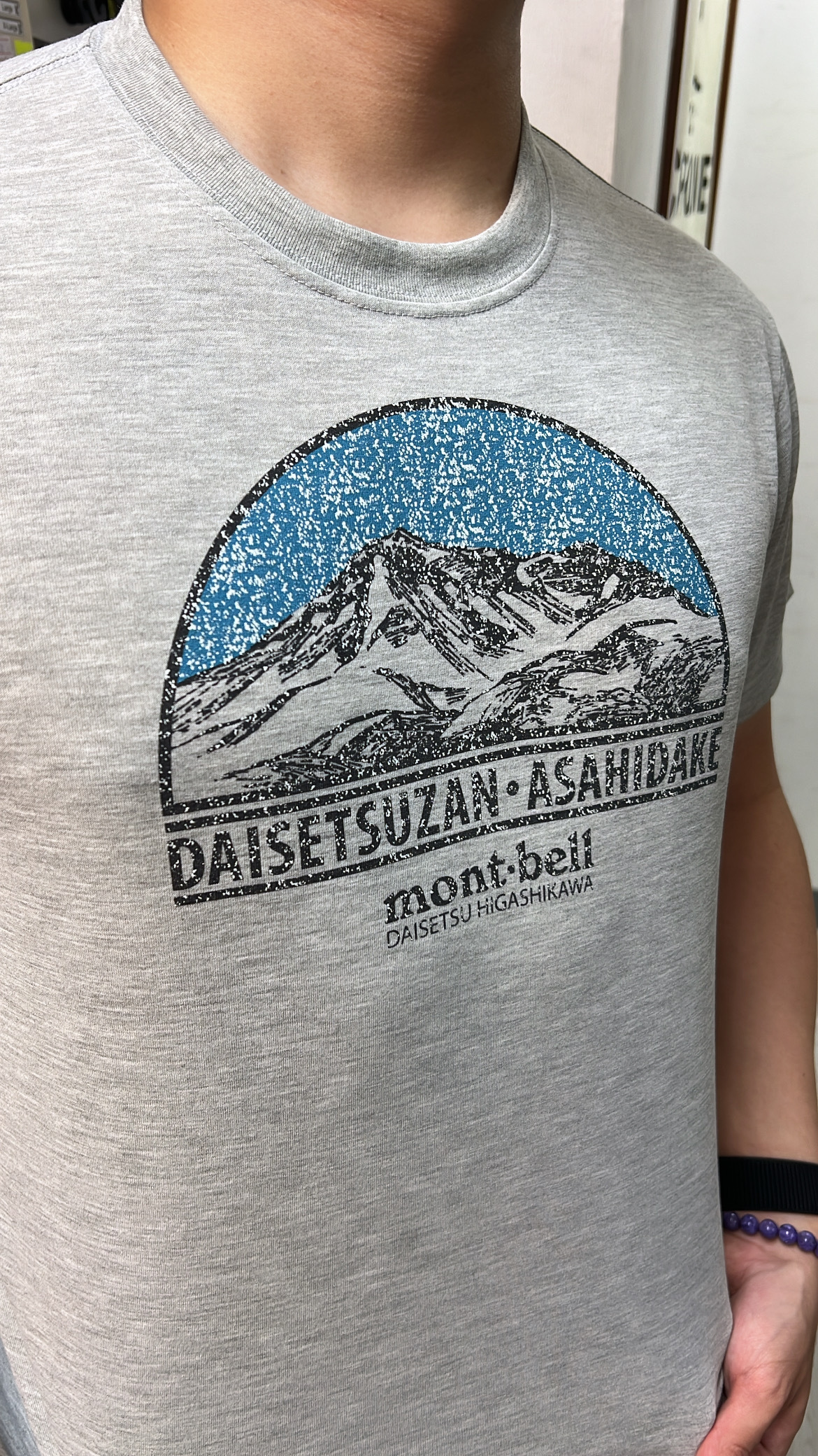 Montbell Wickron T Daisetuhigashikawa 大雪山地域限透氣快乾 T-Shirt 1504535