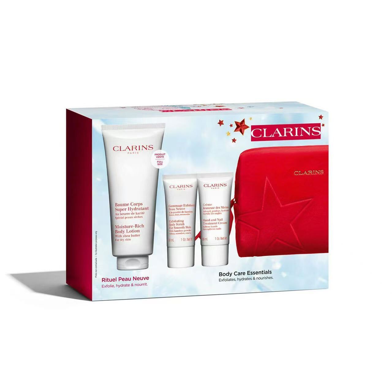 【預購】Clarins H0523216 柔潤身體護理旅行套裝
