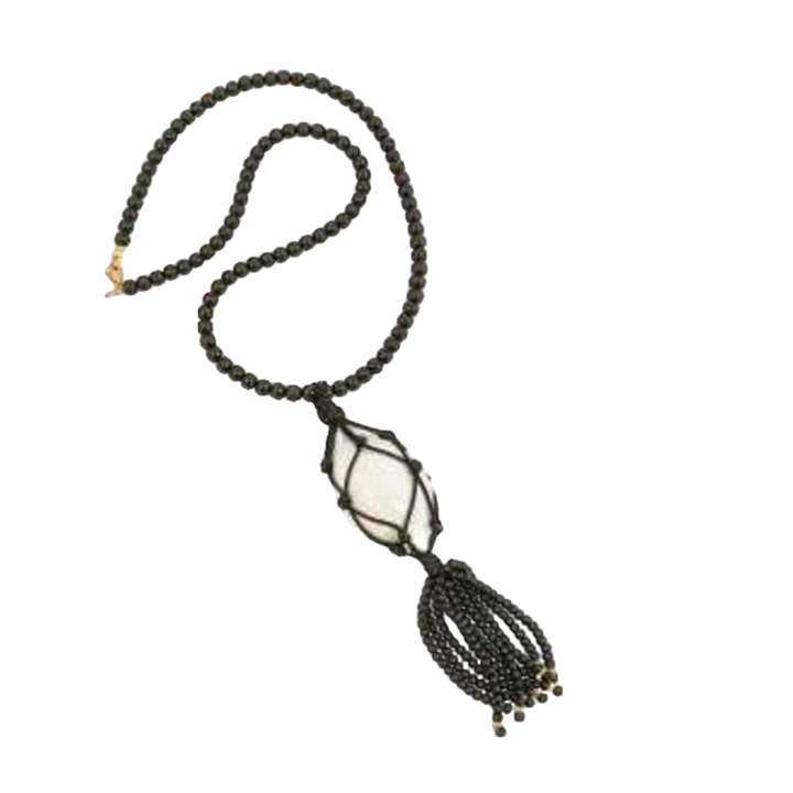 1MY0524-067 [MAYOL] Jet Black Necklaces #N12 (EU)