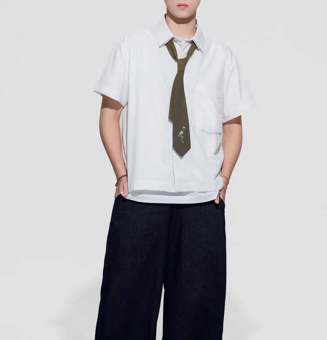 MELSIGN｜Work Mode Shirt (White)