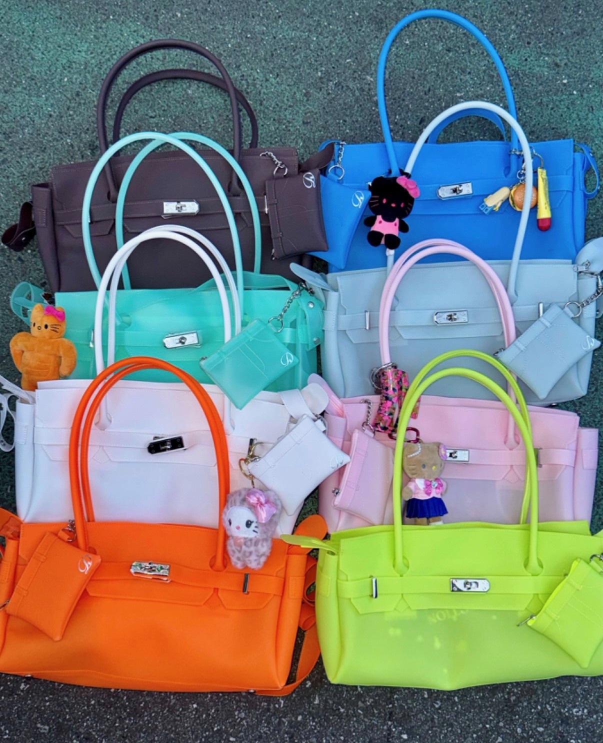 【限時優惠預訂】韓國DEINET JELLY TWO-WAY BAG（8色）