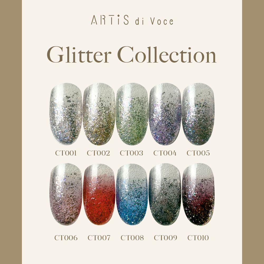 ARTiS di Voce 亮粉甲油膠8g CT002
