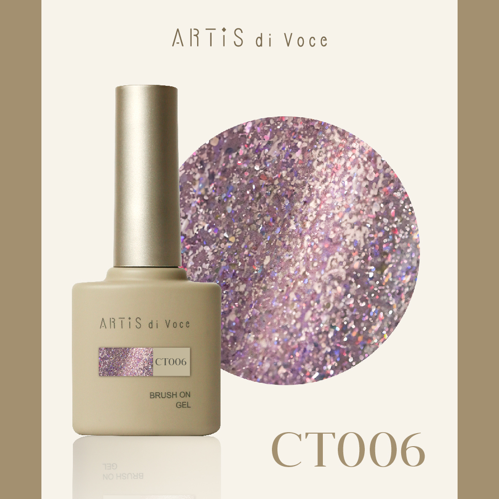 ARTiS di Voce 亮粉甲油膠8g CT006
