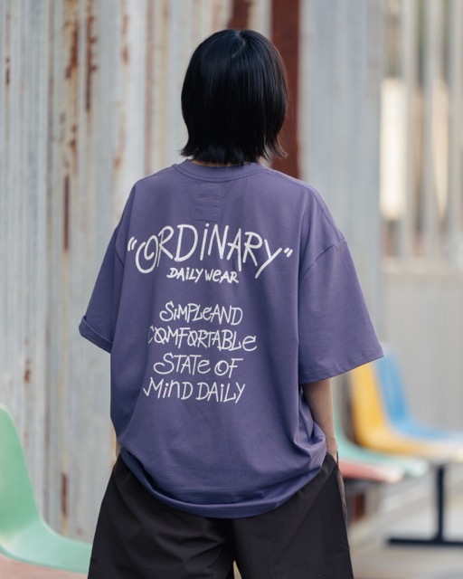 Ordianry 手寫標語短Tee