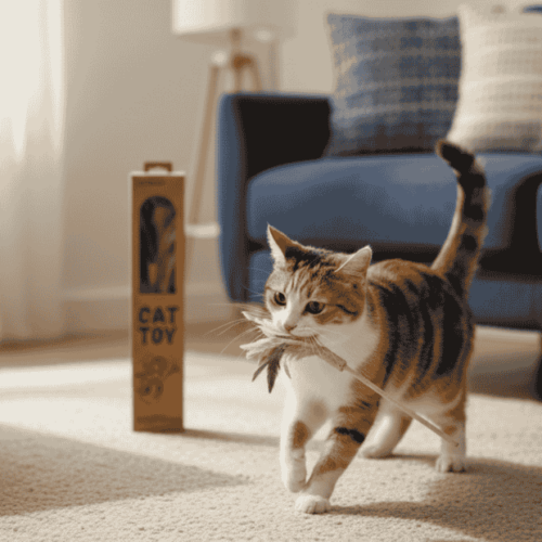 Catwant 貓玩具．木天蓼潔牙逗貓棒 山雞羽毛 + 玉米乾草