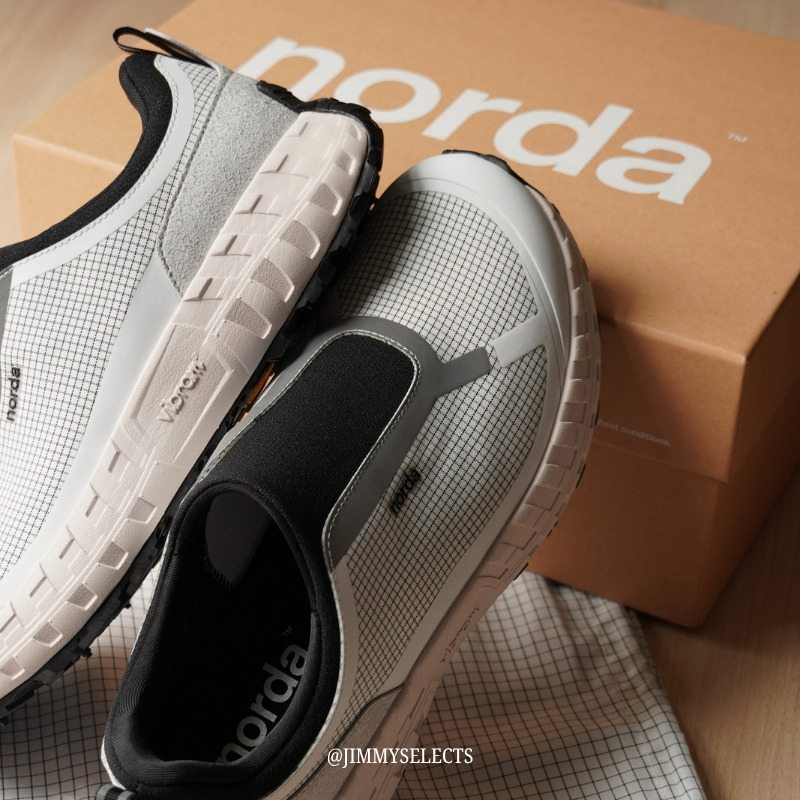 【代購】norda run 003 M “ASH”  白灰黑｜越野跑鞋｜男鞋