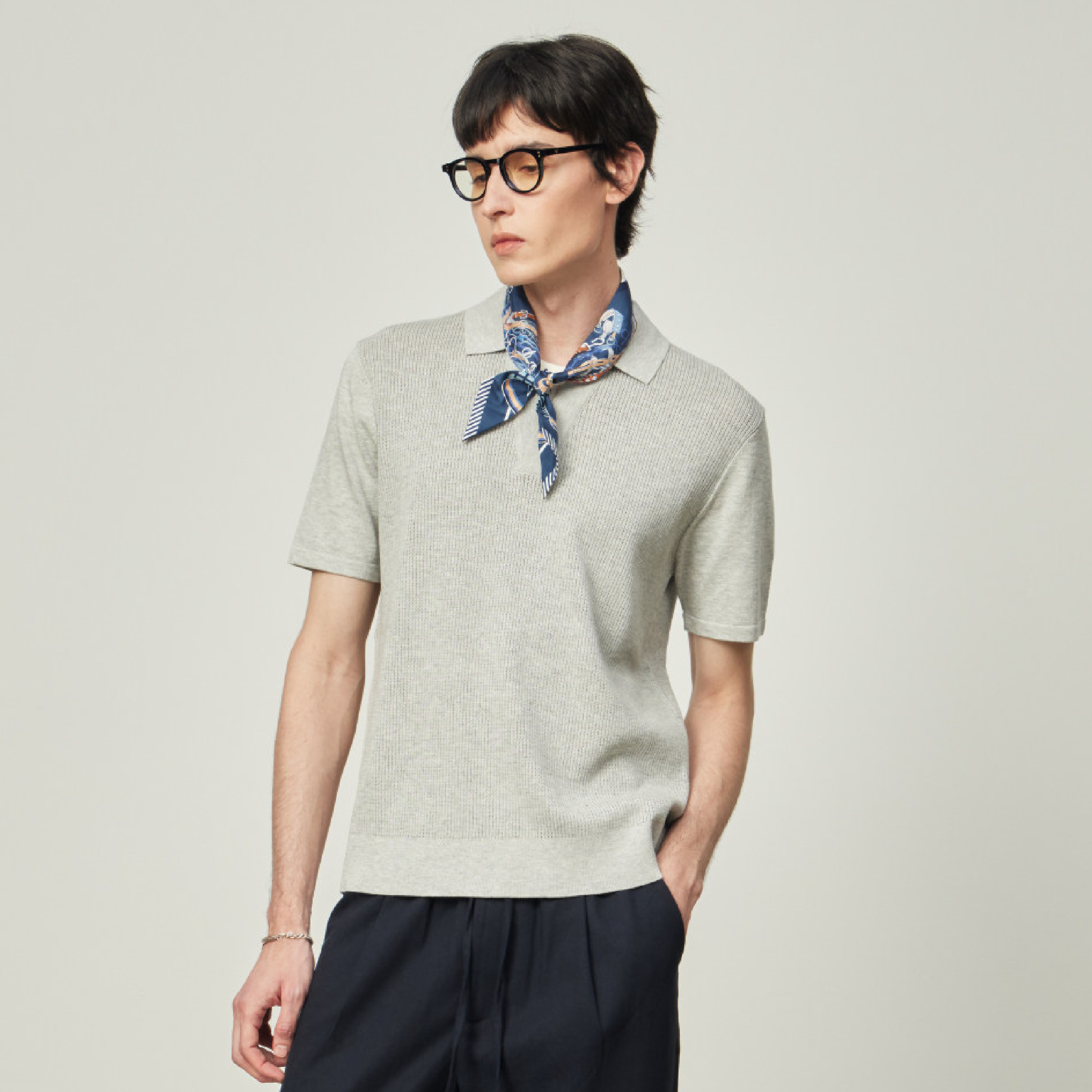 Nord Classic Layered Polo Shirts 雙層Polo領 短Tee [M007]