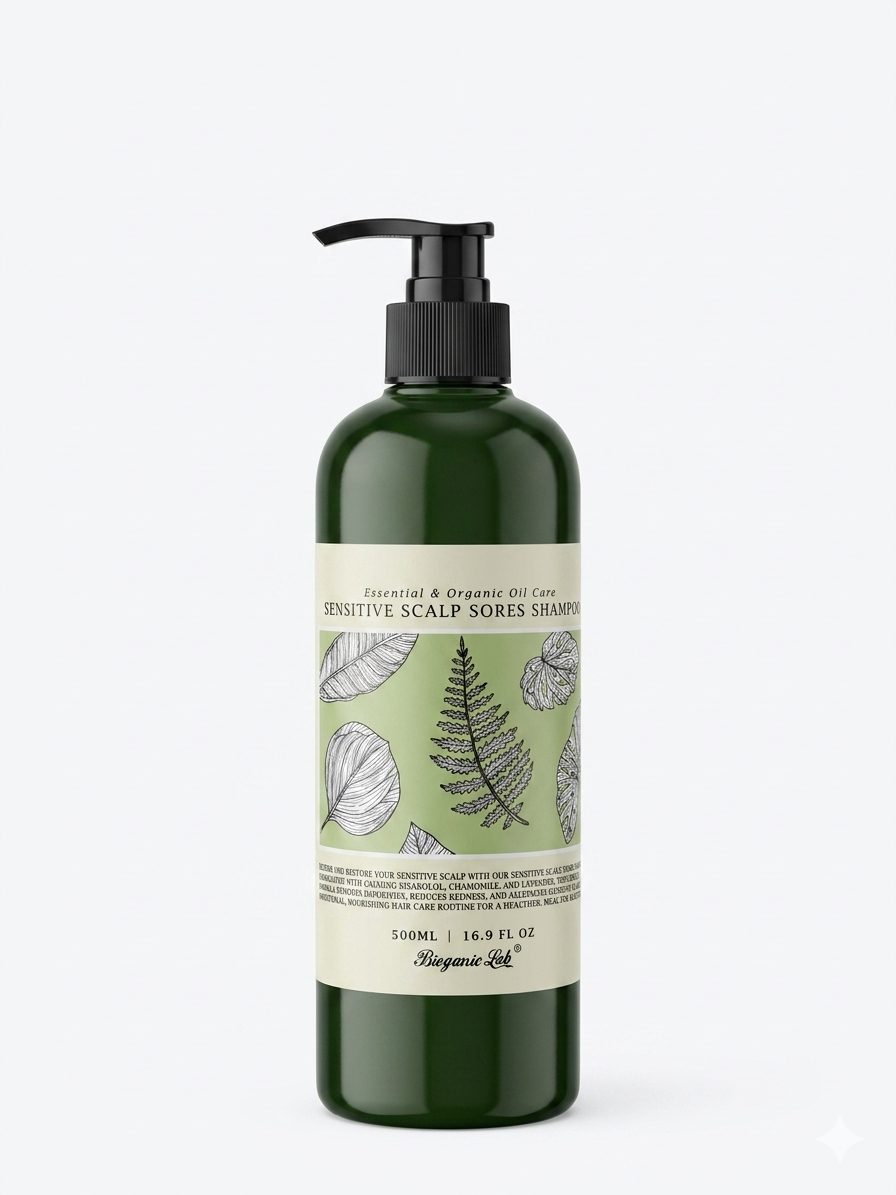 BIOGANIC LAB Sensitive Scalp Sores Shampoo 500ml