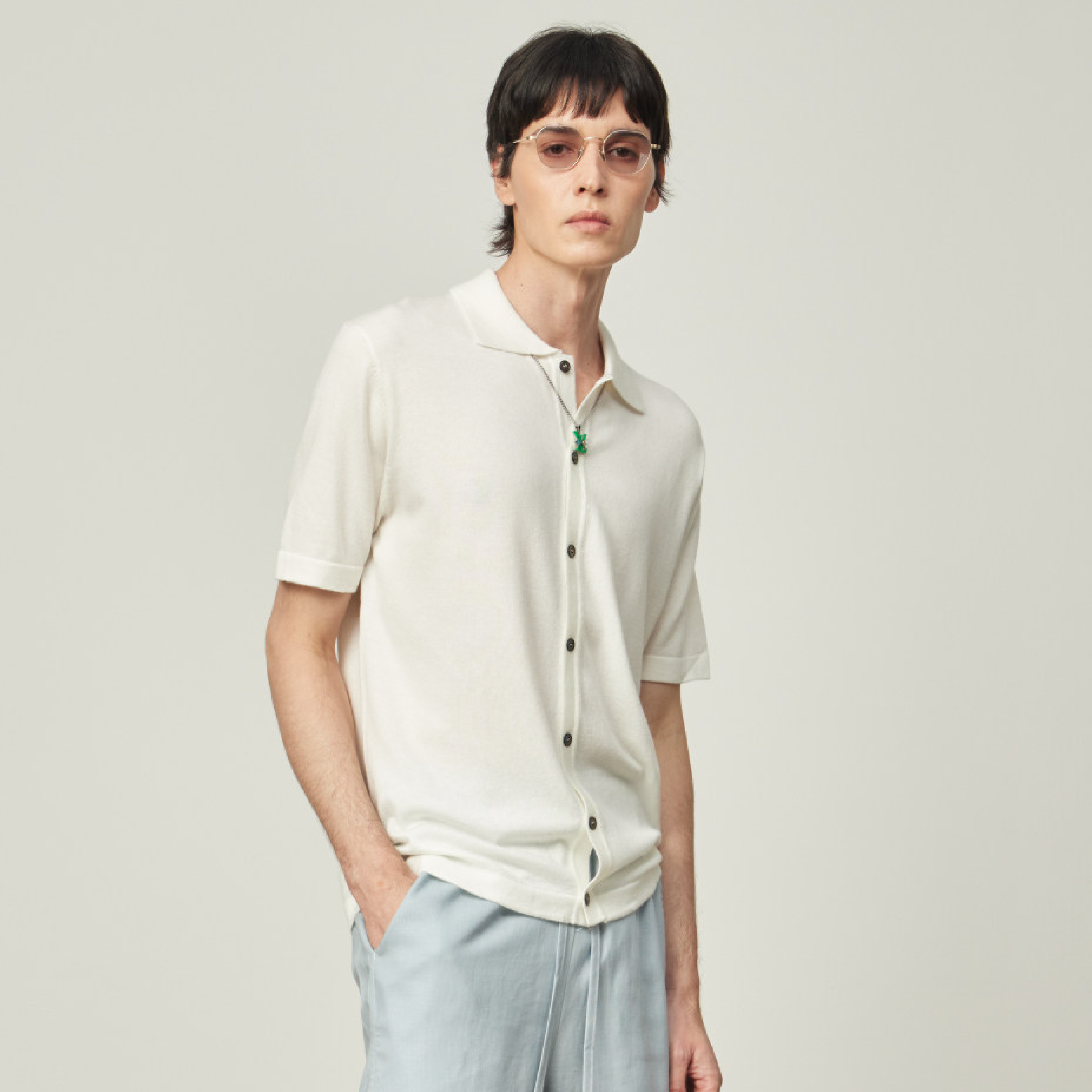 Nord Classic Lapel Shirts 翻領 短袖襯衫 [T828]