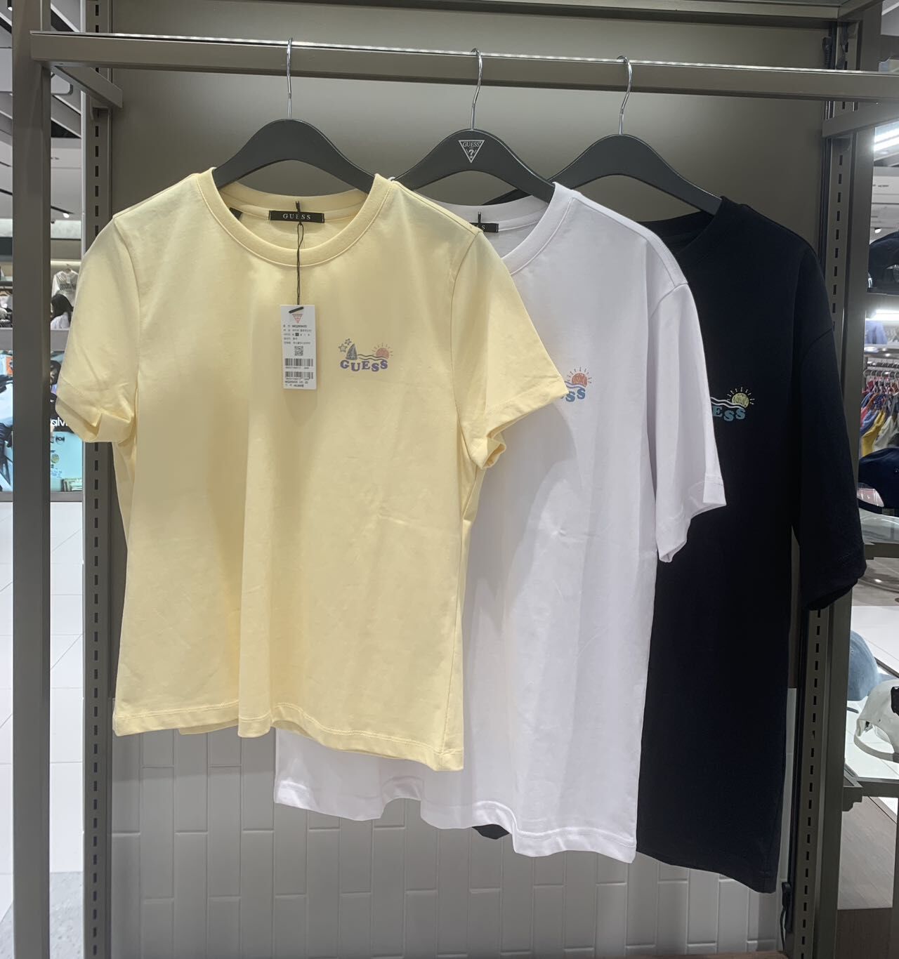 【韓國預購】DKR052302 GUESS California 短袖上衣