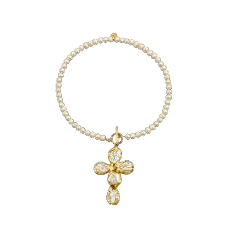 1MY0524-099 [MAYOL] Mother Pearl Necklaces #N44 (EU)
