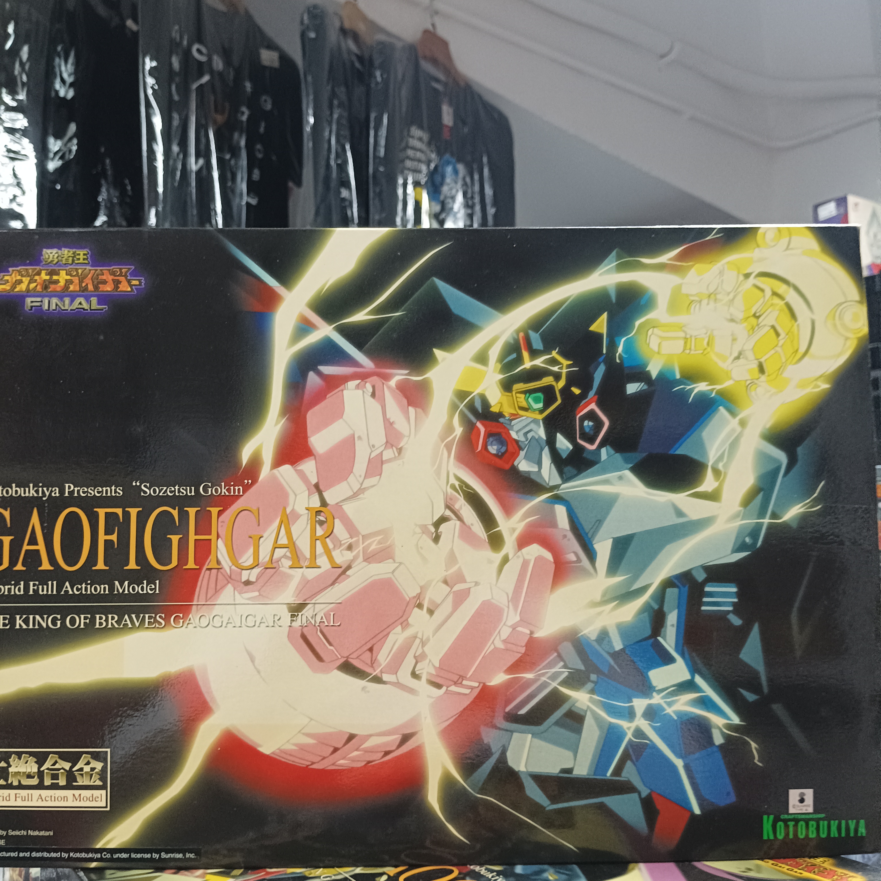 寄賣-勇者系列-壽屋 壯絕合金 勇者王 GAOFIGHGAR