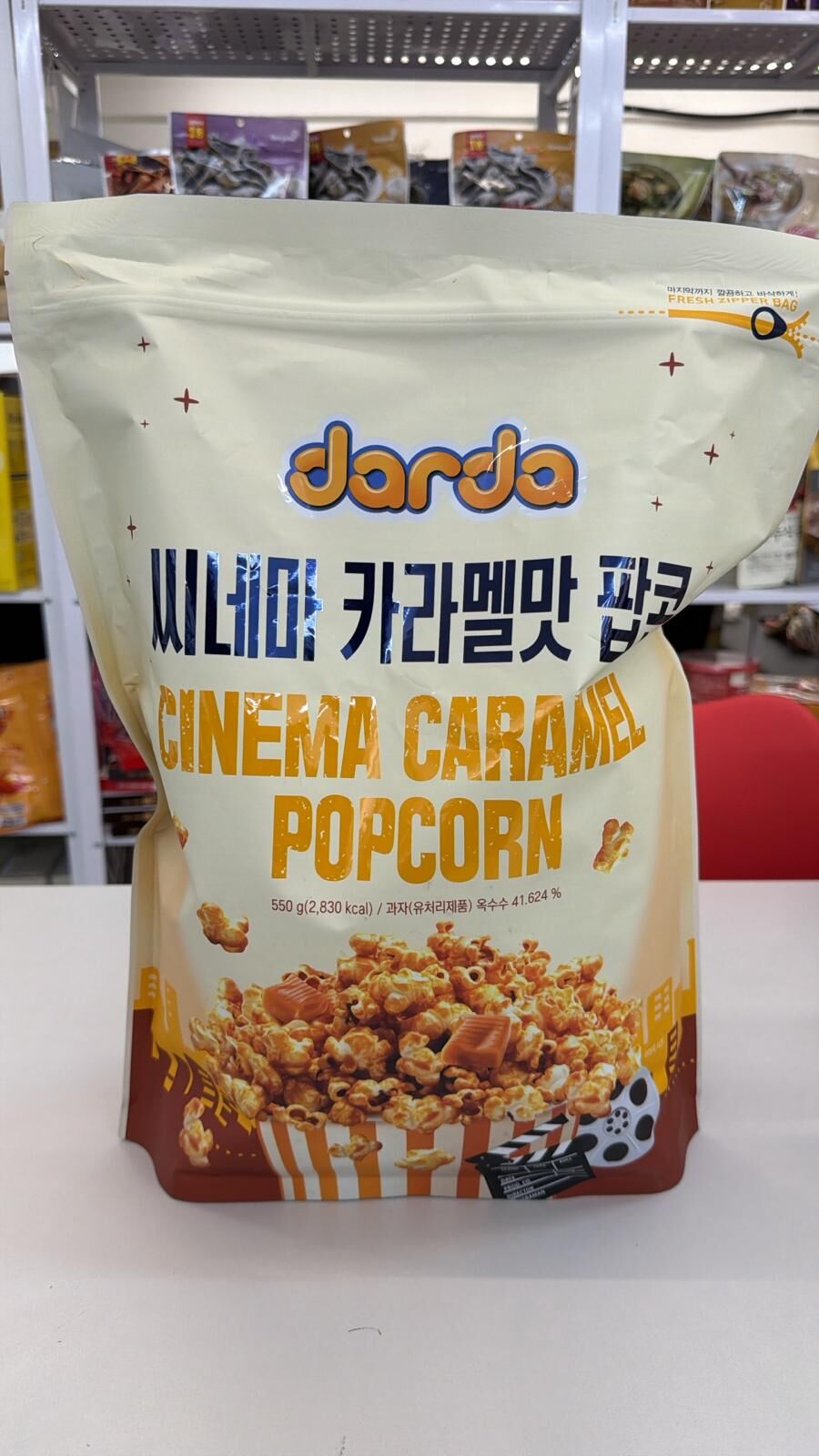 TC08 darda CINEMA焦糖爆谷550G **到期日約2027年4月
