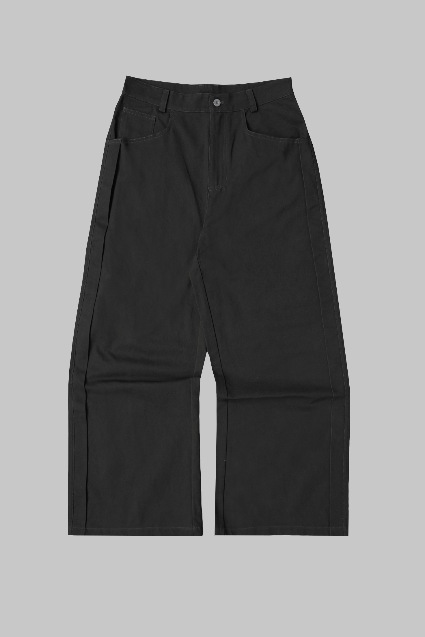 Anonymous Talking｜S26-P11 – Baggy Work Pants (Gray)
