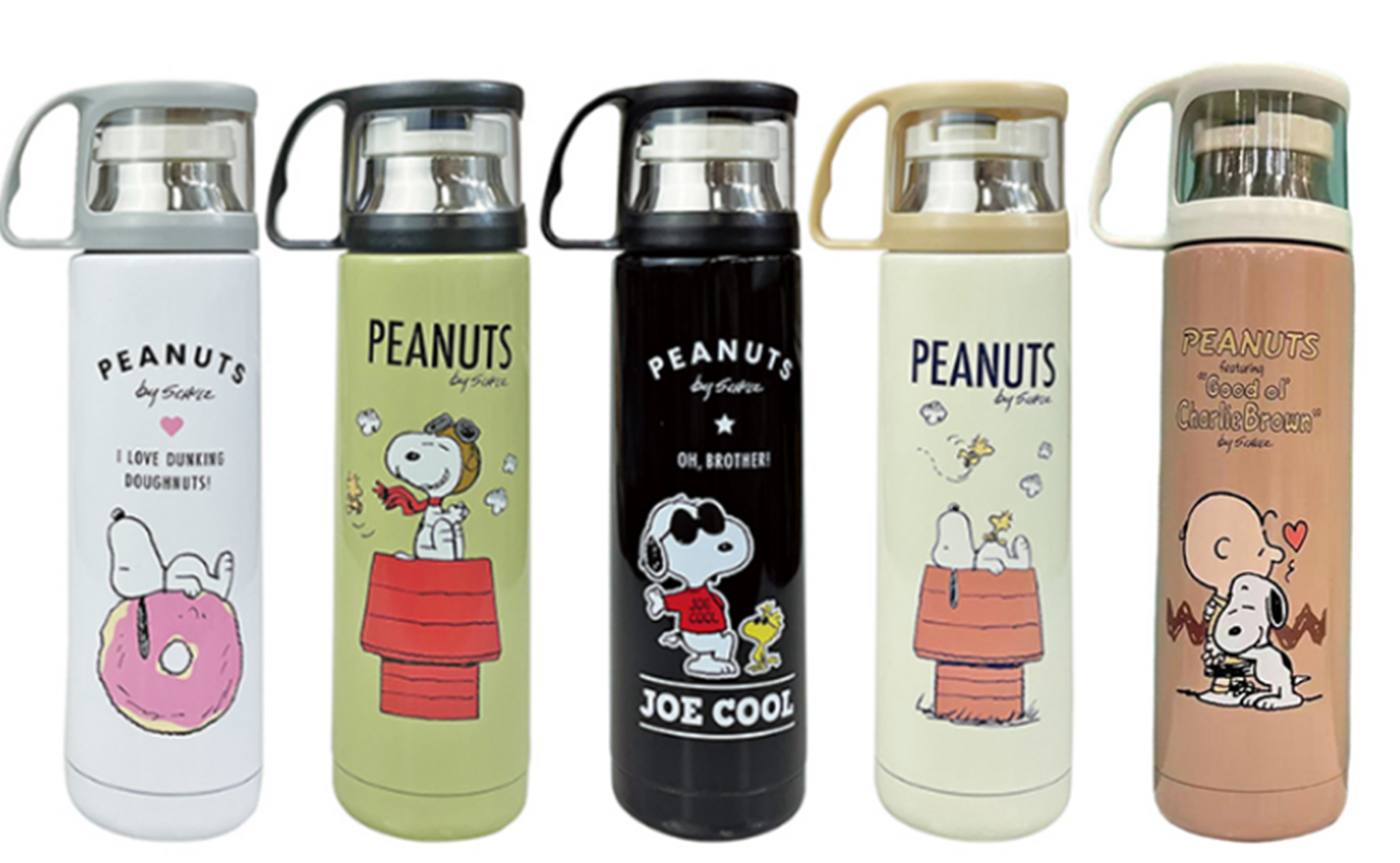 AE026【SNOOPY】不銹鋼保溫水杯 480ml-蓋茶水杯